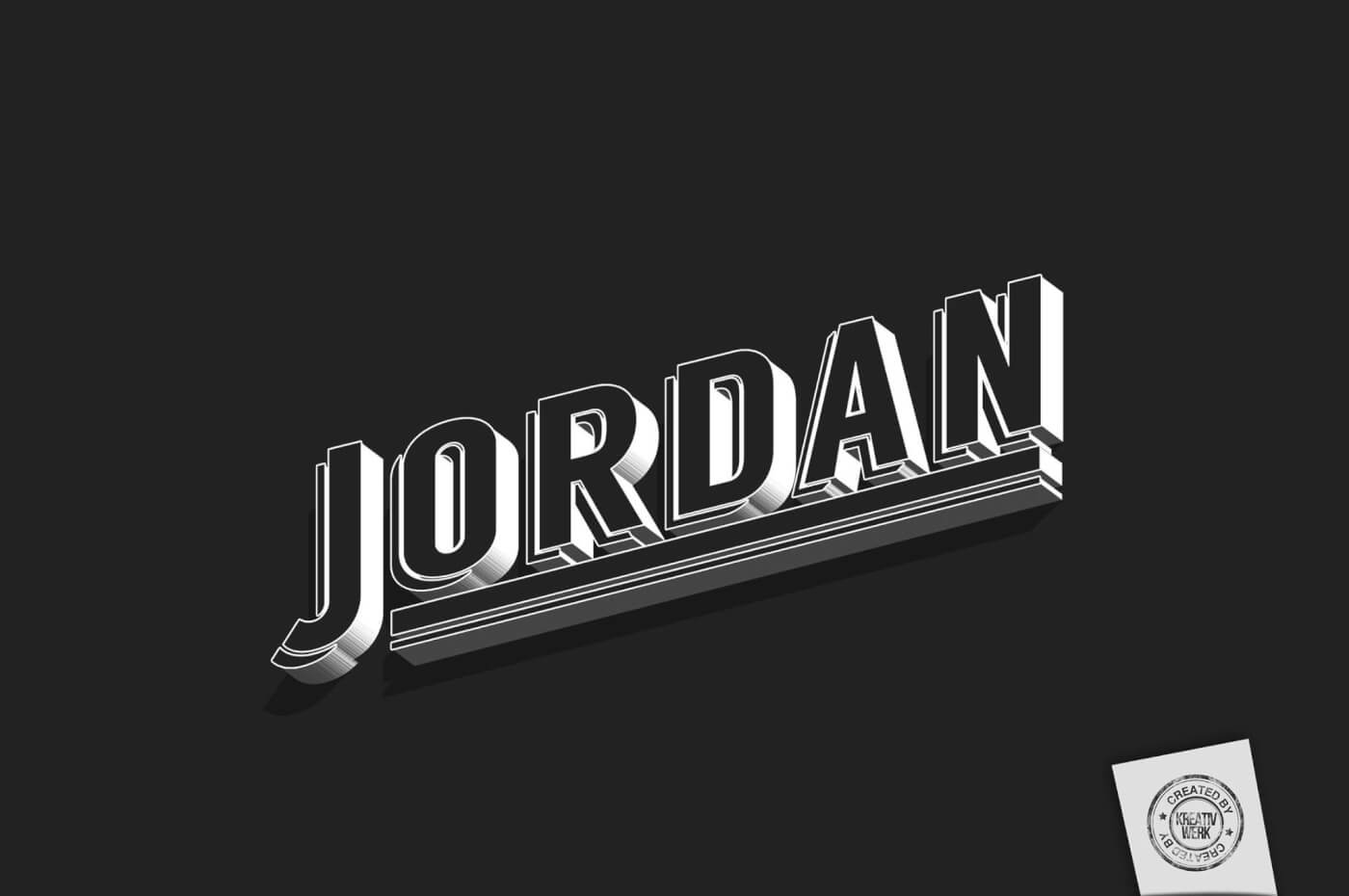 Logo Jordan Mockup Schweinfurt Kreativwerk