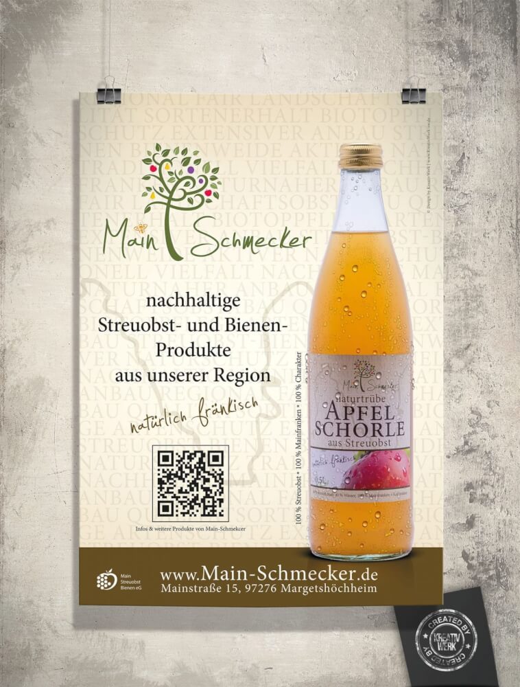 Plakat Main Schmecker Schweinfurt Kreativwerk