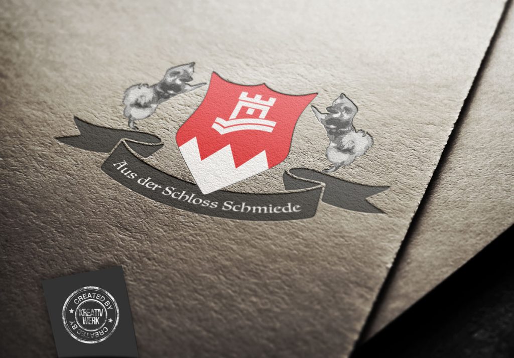 Logodesign Schloss Schmiede Kreativwerk Schweinfurt