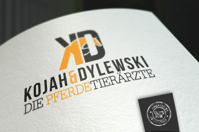Kreativwerk Logo Design für Kojah & Dylewski - Die Pferdetierärzte