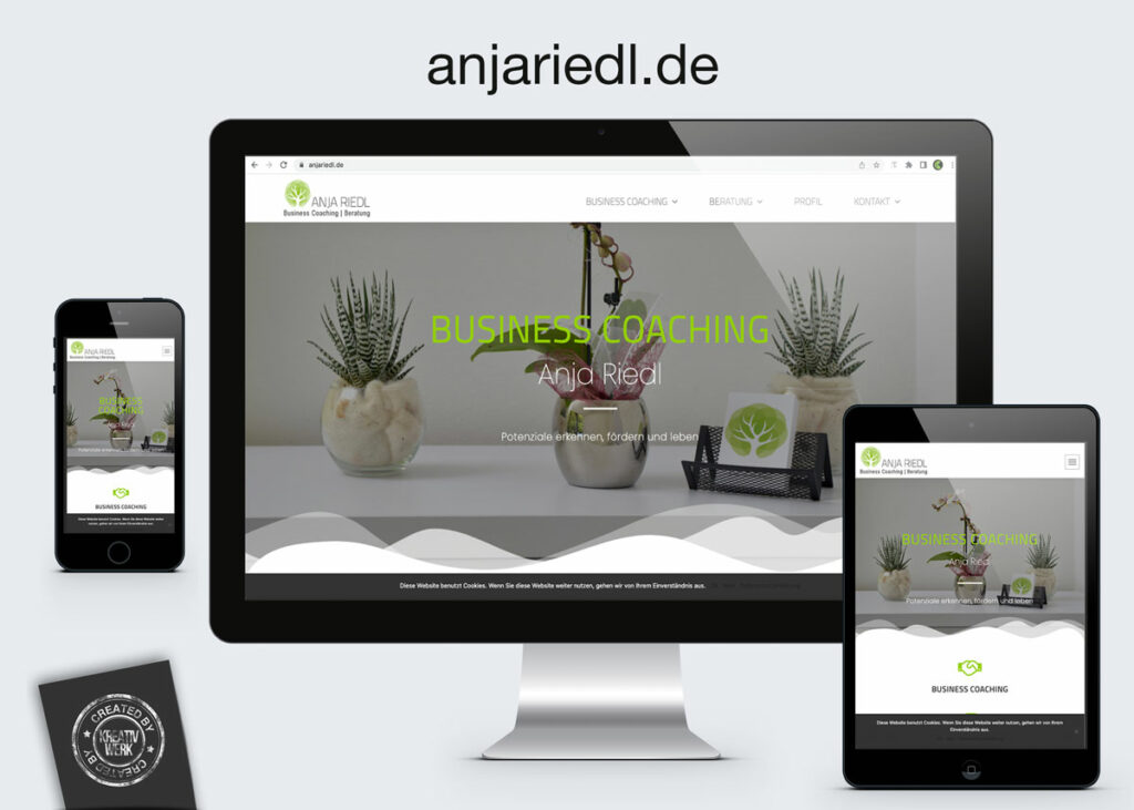 Homepage-Anja-Riedl-2018 webdesign-kreativwerk-sw