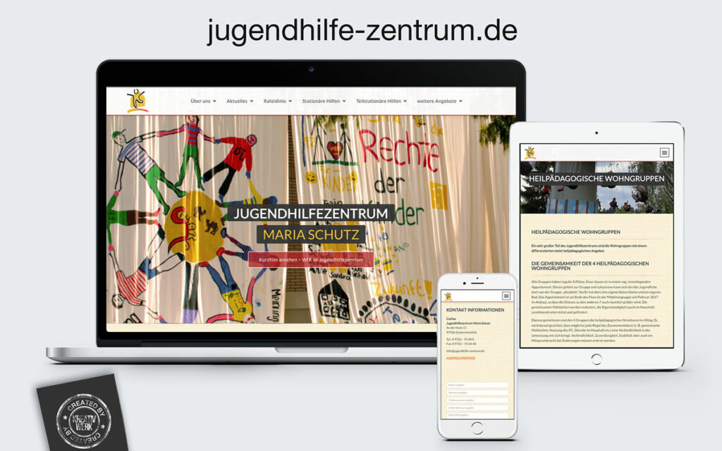 jugendhilfe-zentrum-Wordpress Webdesign
