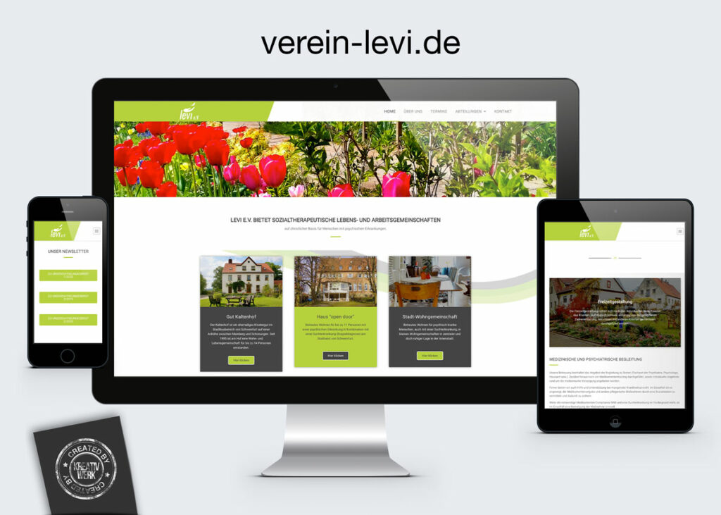 levi-Wordpress Webdesign